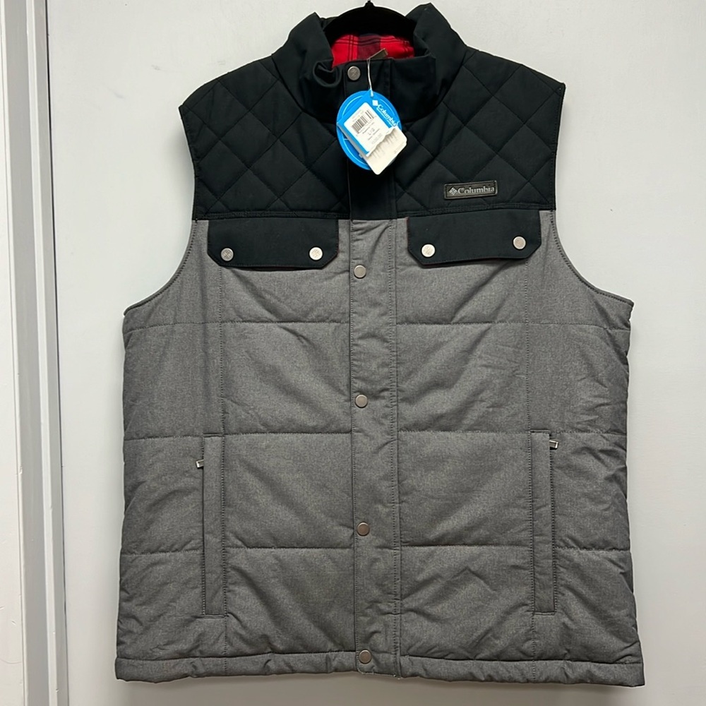 NWT Columbia Men’s Ridgestone Puffer Vest Size Large